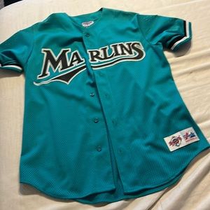 Men’s medium majestic Florida marlins World Series jersey